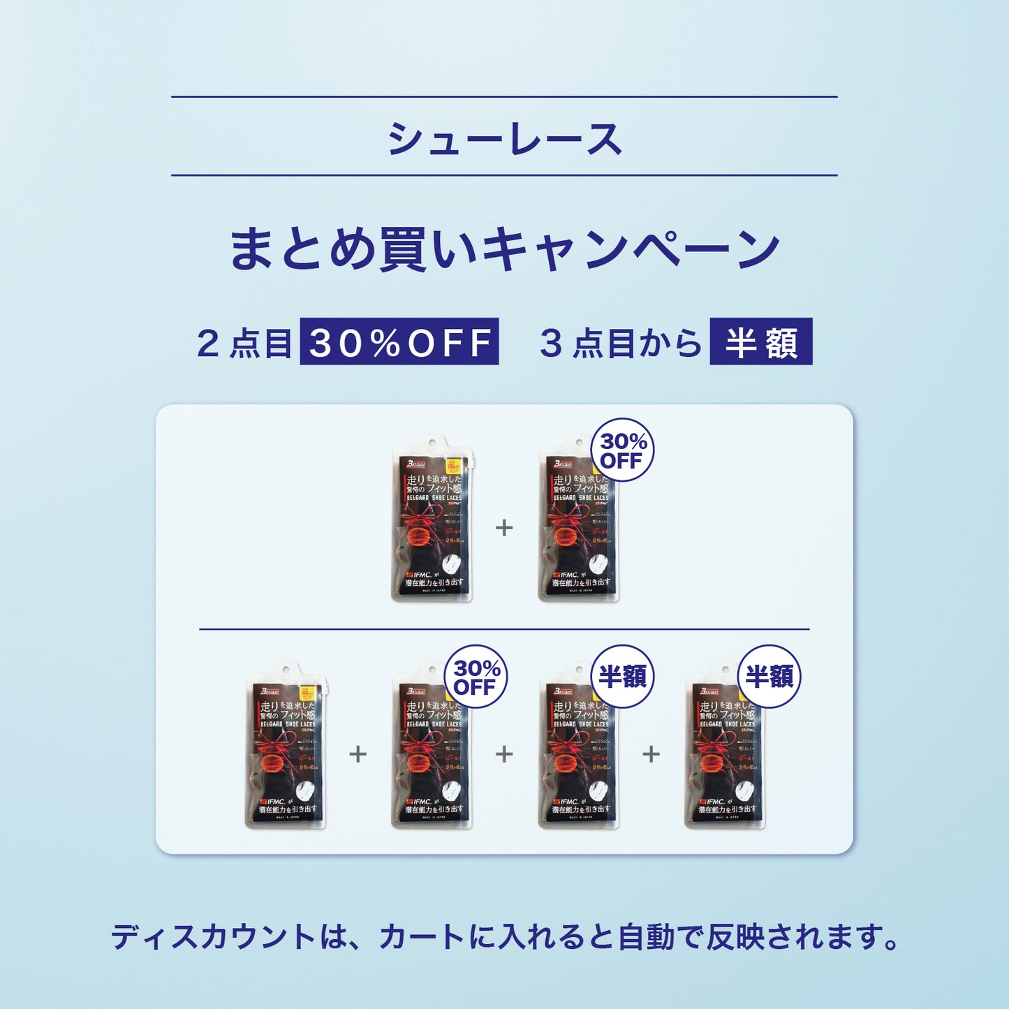 ベルガードシューレース　IFMC.靴紐