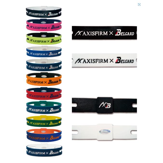 Limited special price free shipping XB silicone bracelet/reversible (AXF AXISFIRM × BELGARD)
