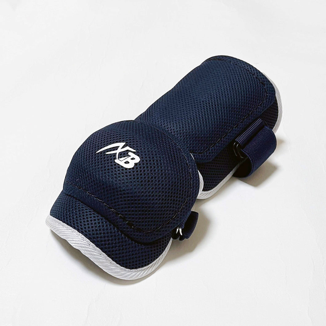 Elbow Guard Wide Type Mesh Material Navy x White