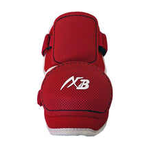 Load image into Gallery viewer, Elbow Guard Wide Type Mesh Material Red X White
