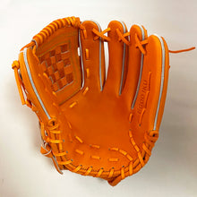 Load image into Gallery viewer, During the present campaign! Hard infield hand glove B label Right throwing orange hot water molded BG0005ku
