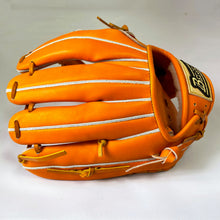 Load image into Gallery viewer, During the present campaign! Hard infield hand gloves BELGARD Label Right throwing orange hot water molded BG0006ku
