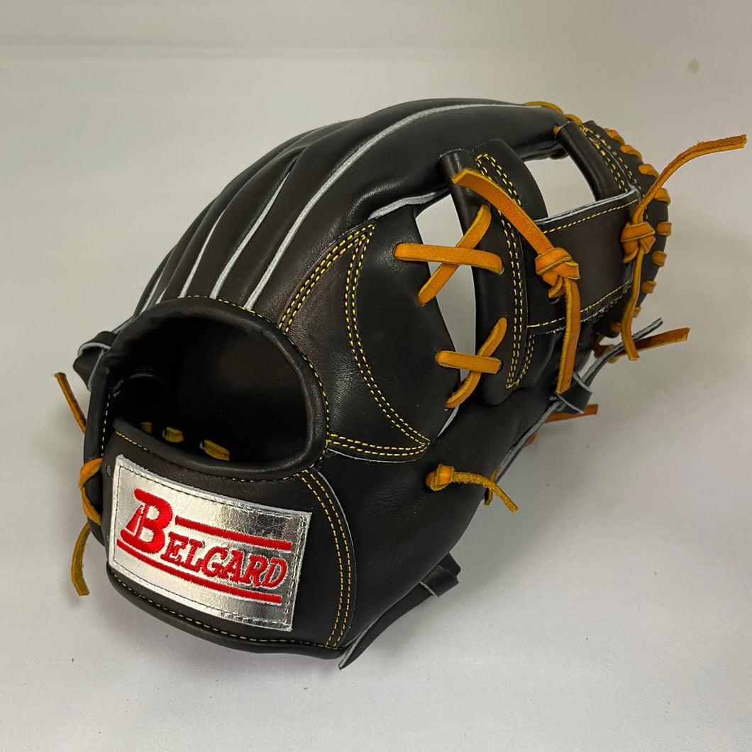 Sample product special price BELGARD Infield Glove Black X tongue string