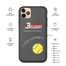 將圖片載入圖庫檢視器 Belgard Logo I-Phone案例我喜歡壘球。
