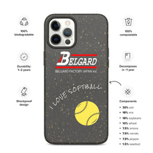 將圖片載入圖庫檢視器 Belgard Logo I-Phone案例我喜歡壘球。
