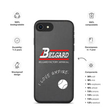 画像をギャラリービューアに読み込む, Belgard ロゴ i-phone case  I LOVE UMPIRE.
